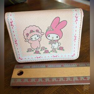 Pink Sanrio My Melody Compact Wallet